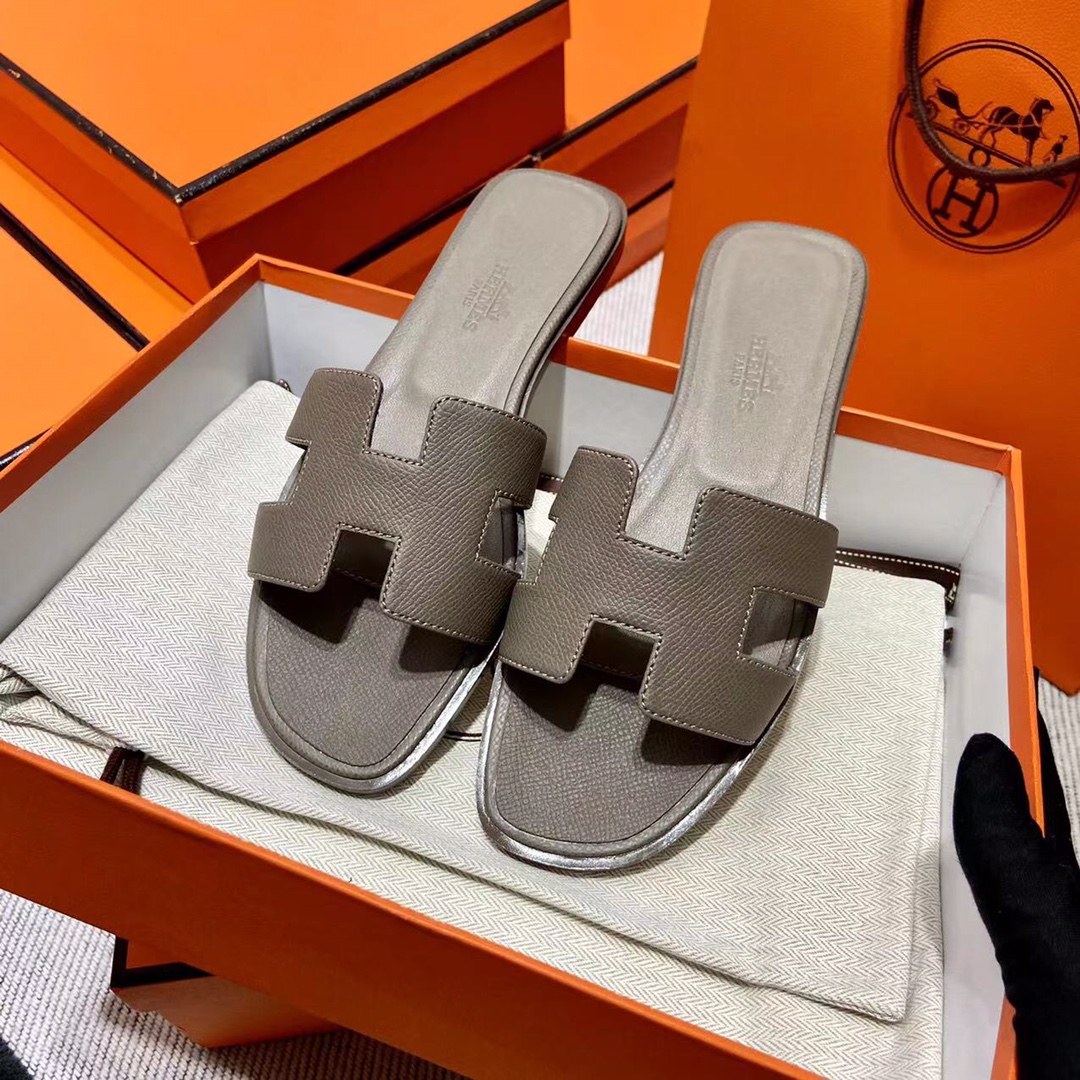 에르메스 올수공 오란 슬리퍼 샌들 앱송 21